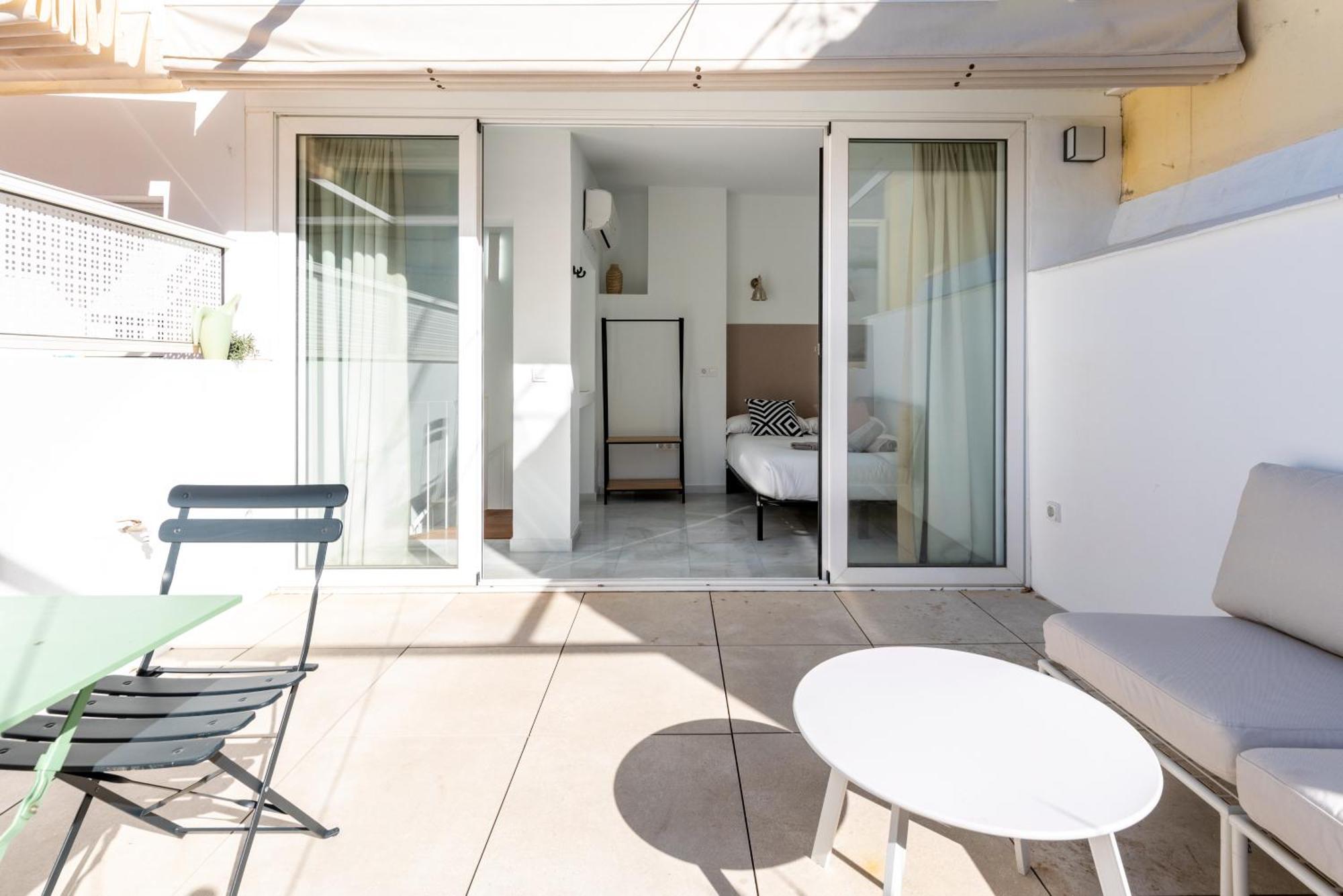 Duplex Con Terraza Junto A La Catedral Apartment Sevilla Bagian luar foto