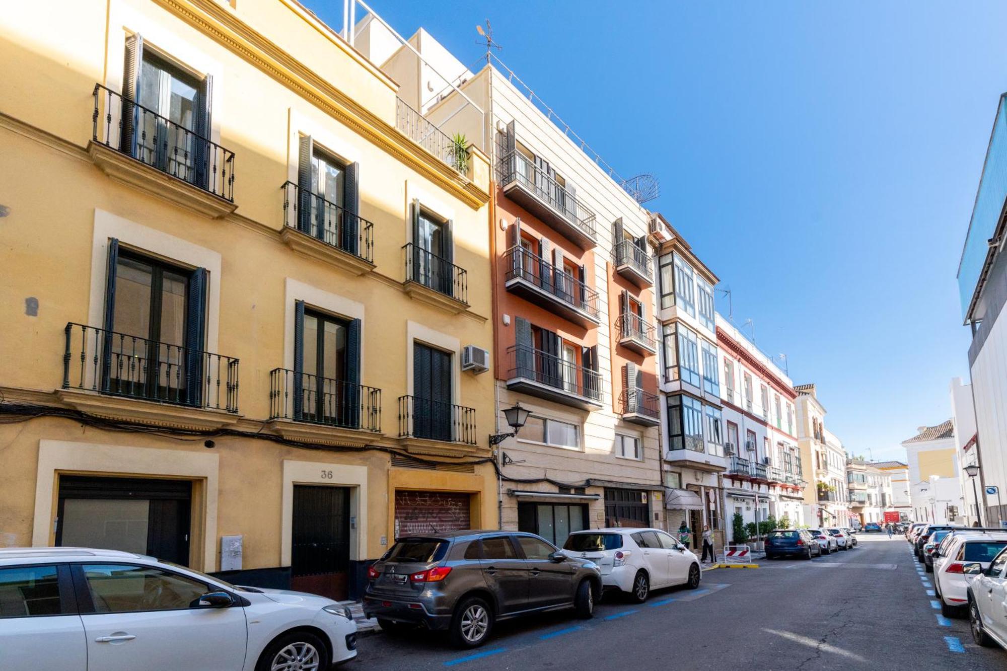 Duplex Con Terraza Junto A La Catedral Apartment Sevilla Bagian luar foto
