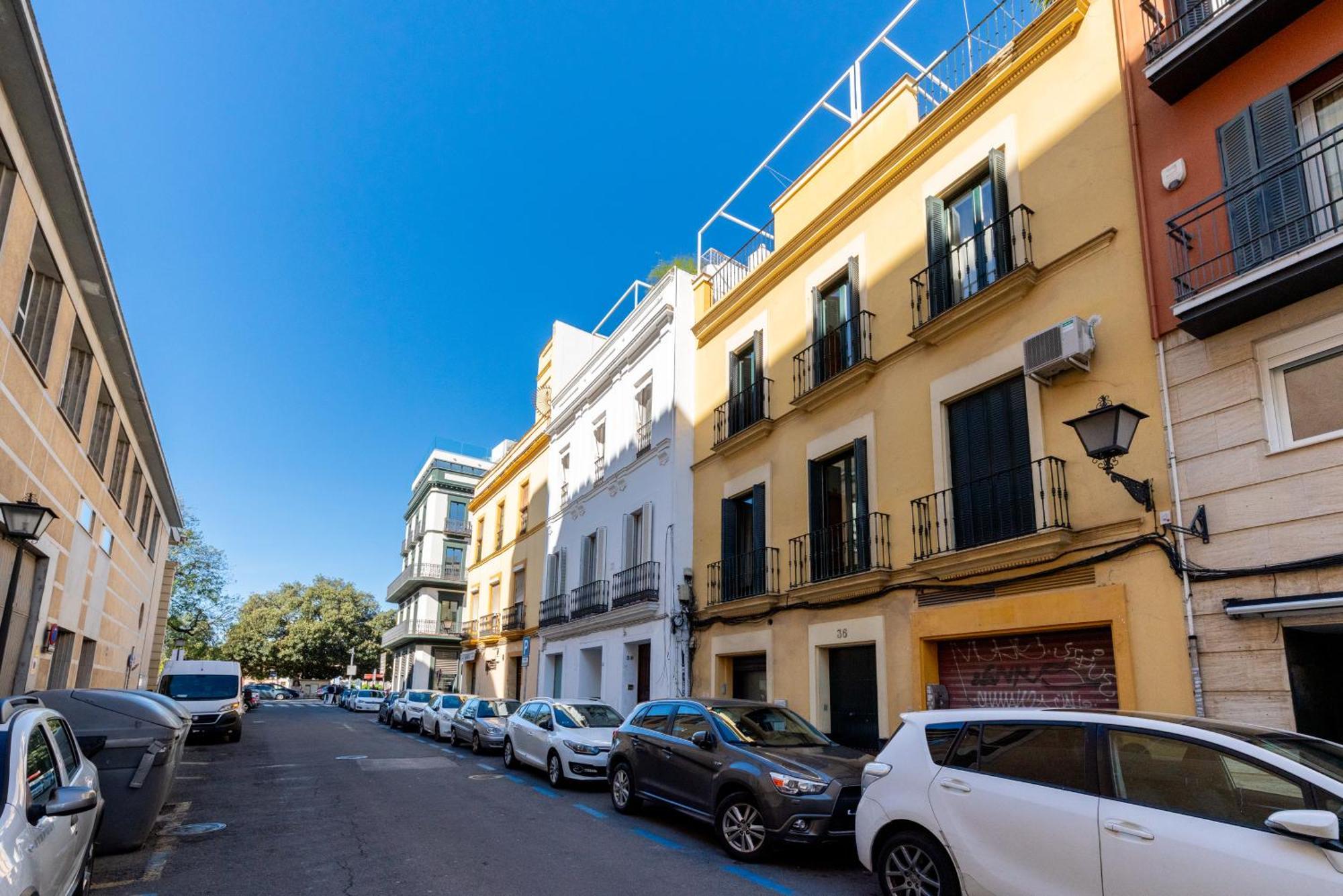 Duplex Con Terraza Junto A La Catedral Apartment Sevilla Bagian luar foto